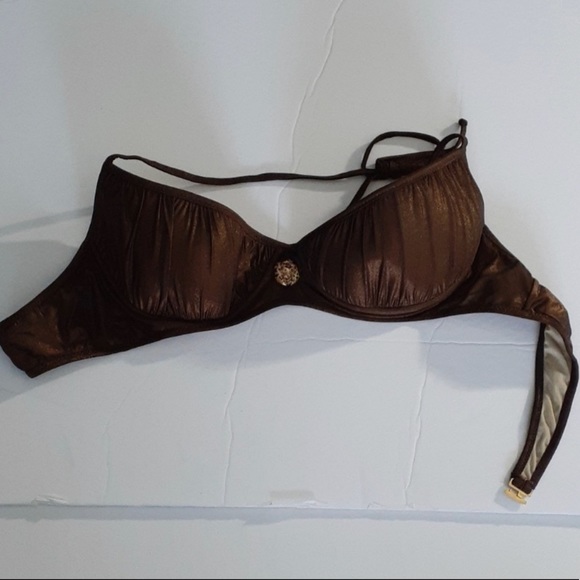 NWOT Apsara Bianca Balconet Topaz Bikini Size Large - Picture 3 of 9